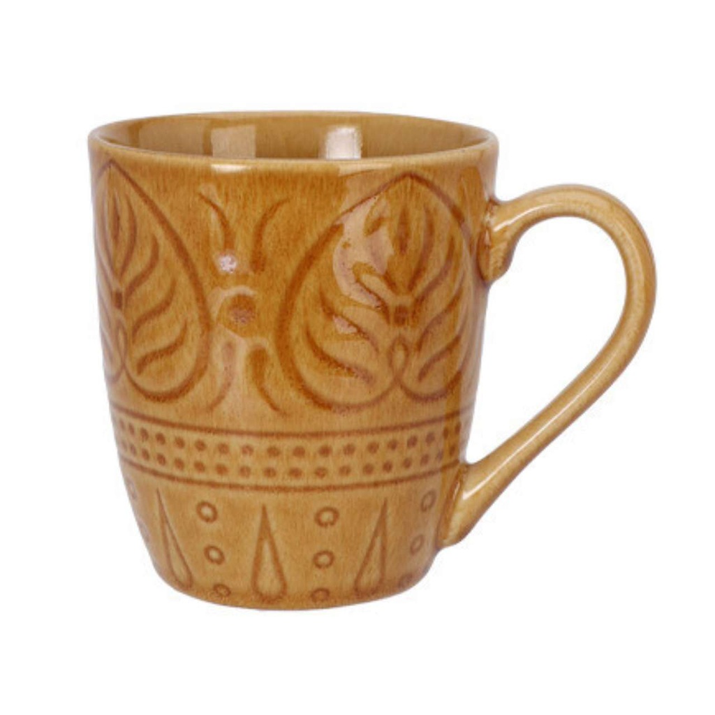 Mug faience 390ml marron