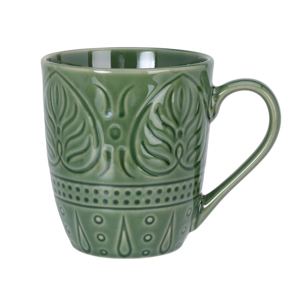 Mug faience 390ml vert