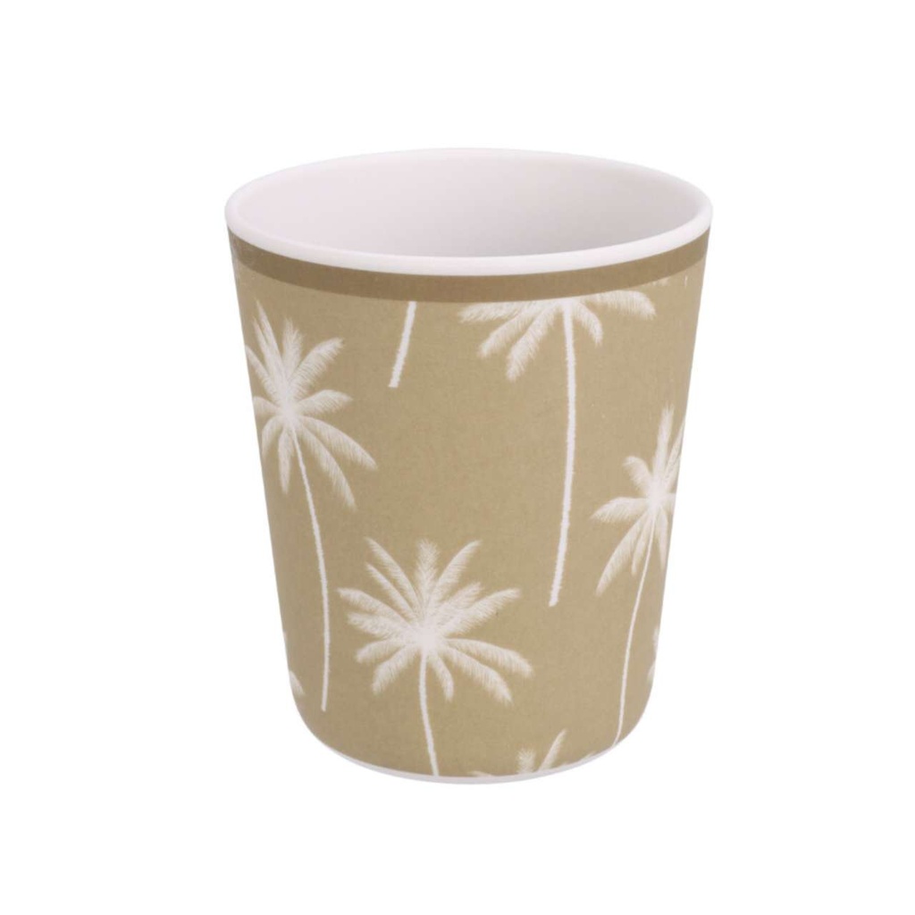 Gobelet melamine 9x10.5cm blanc