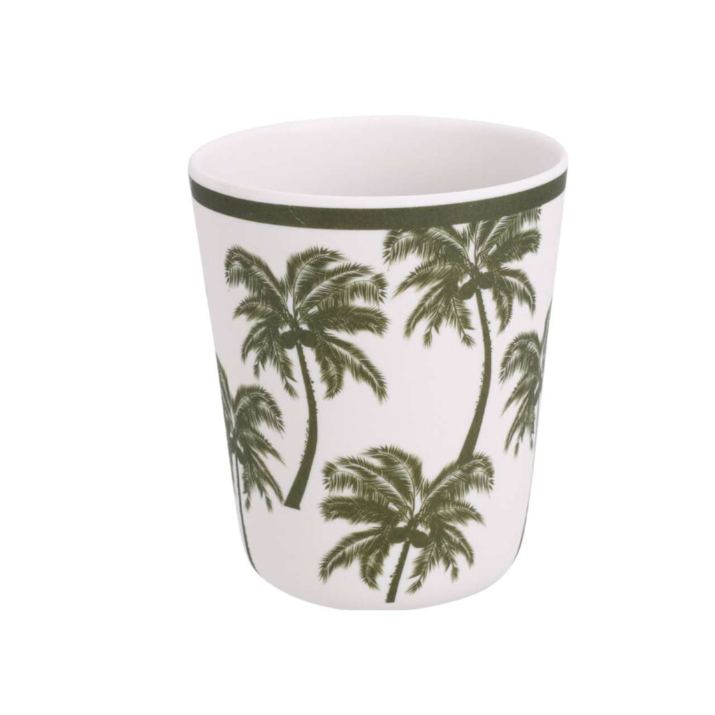 Gobelet melamine 9x10.5cm vert