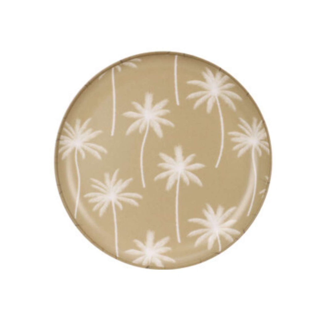 Assiette melamine 21cm - Doré