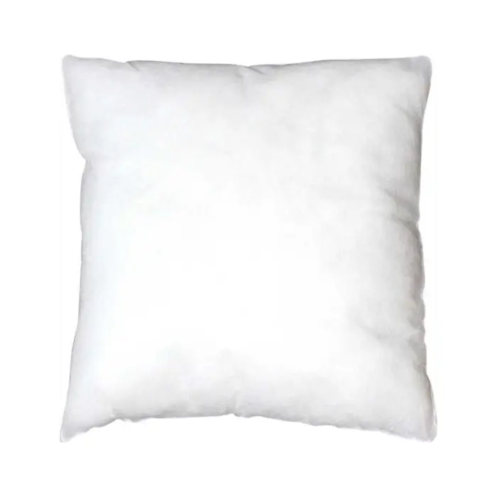 Interieur de coussin 40 x 40 cm uni blanc
