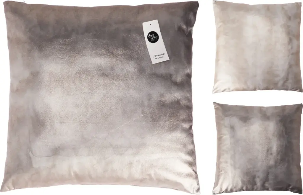 Coussin 45x45cm 2ass clr - Carton