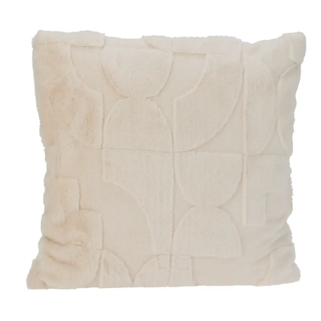 Coussin 45x45cm  beige