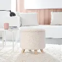 Tabouret rangement teddy 40cm