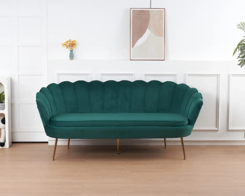 Double Sofa Louna émeraude