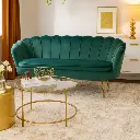 Double Sofa Louna émeraude