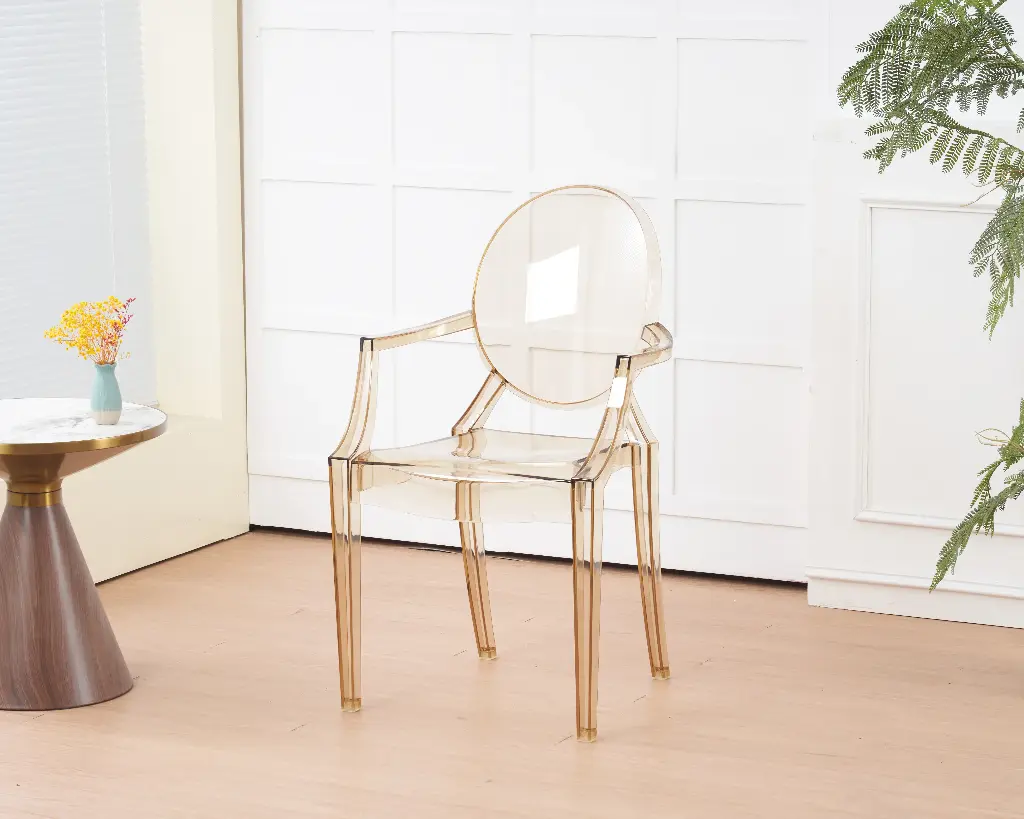 Chaise de table "Masara" Ambre