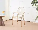 Chaise de table "Masara" Ambre x4