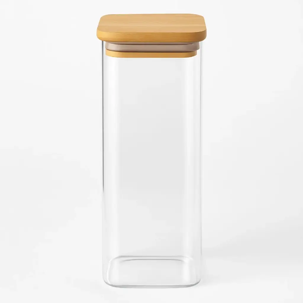 Boîte en verre avec couvercle - 400ml 4186