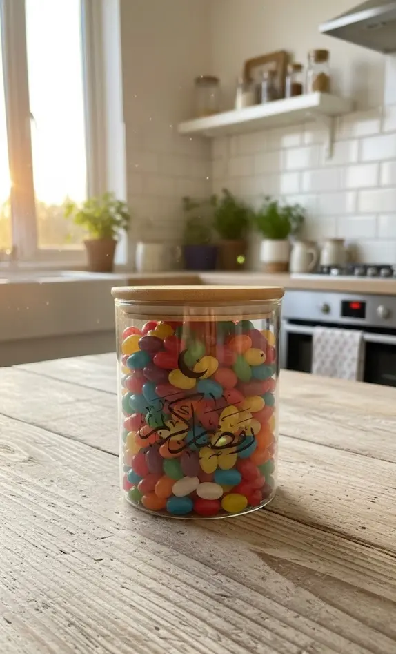 Boîte en verre avec couvercle - 500ml 4209