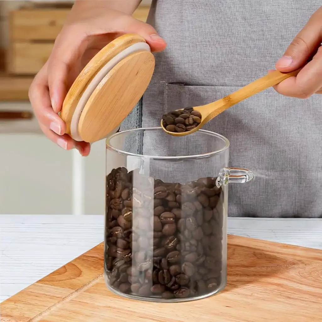 Boîte en verre avec couvercle - 400ml 4421