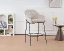 Chaise de bar - "Yuri" - Cacahuète