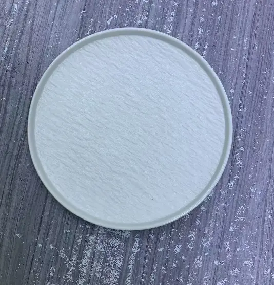 Assiette à motif rocheux - 4827