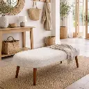 Banquette Blanc -'Anaïs'