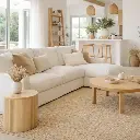 Table d'appoint Naturel -'Alba'