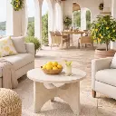 Table d'appoint Naturel -'Livia'