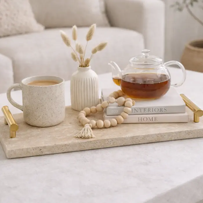 Plateau en pierre 30 x 20 x 5 cm