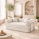 Canapé "Aksel" Ivoire