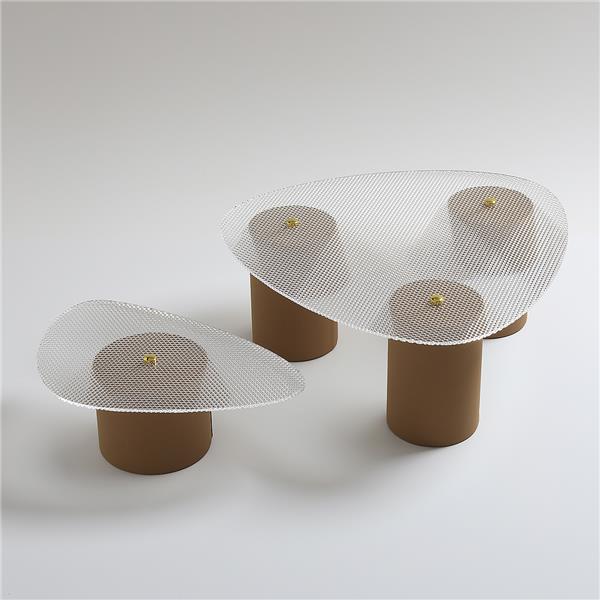 Lot de 2 supports apperitifs acrylique - "ANYA"