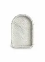 Plat cannage arche similicuir 38.5*27*3.5 cm
