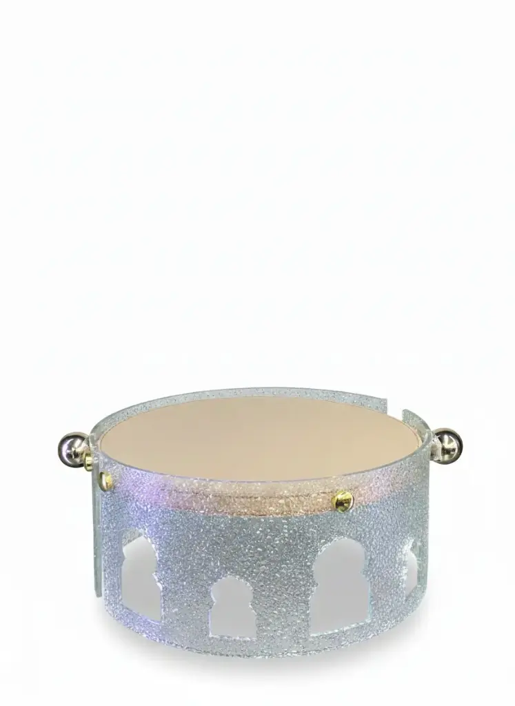 Presentoir similicuir acrylique 36*31*14 cm