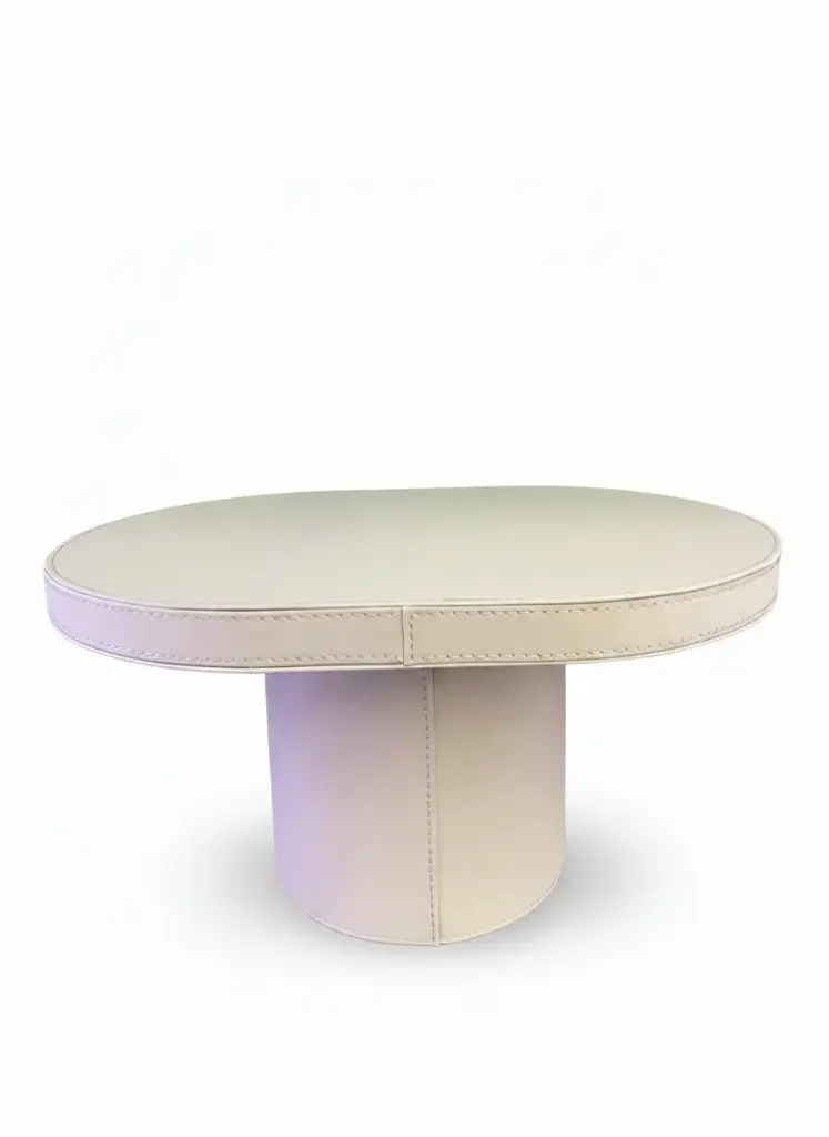 Support ovale sur pied simili 34.5*25*17 cm