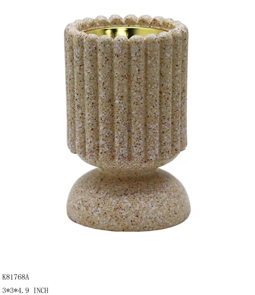 Brûleur d'encens beige - modèle 023