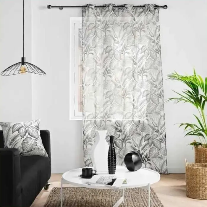 Panneau a oeillets.  140 x 240 cm vl. sable imp. cabana naturel