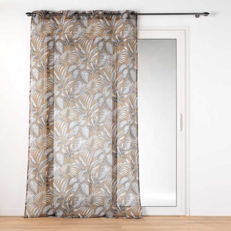 Panneau a oeillets.  140 x 240 cm vl. sable imp. cabana camel