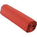 Drap housse 1 personne 90 x 190 cm percale uni 78 fils percaline terracotta