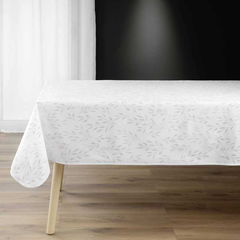 Nappe rectangle 150 x 240 cm polyester imprime metallise lonigold