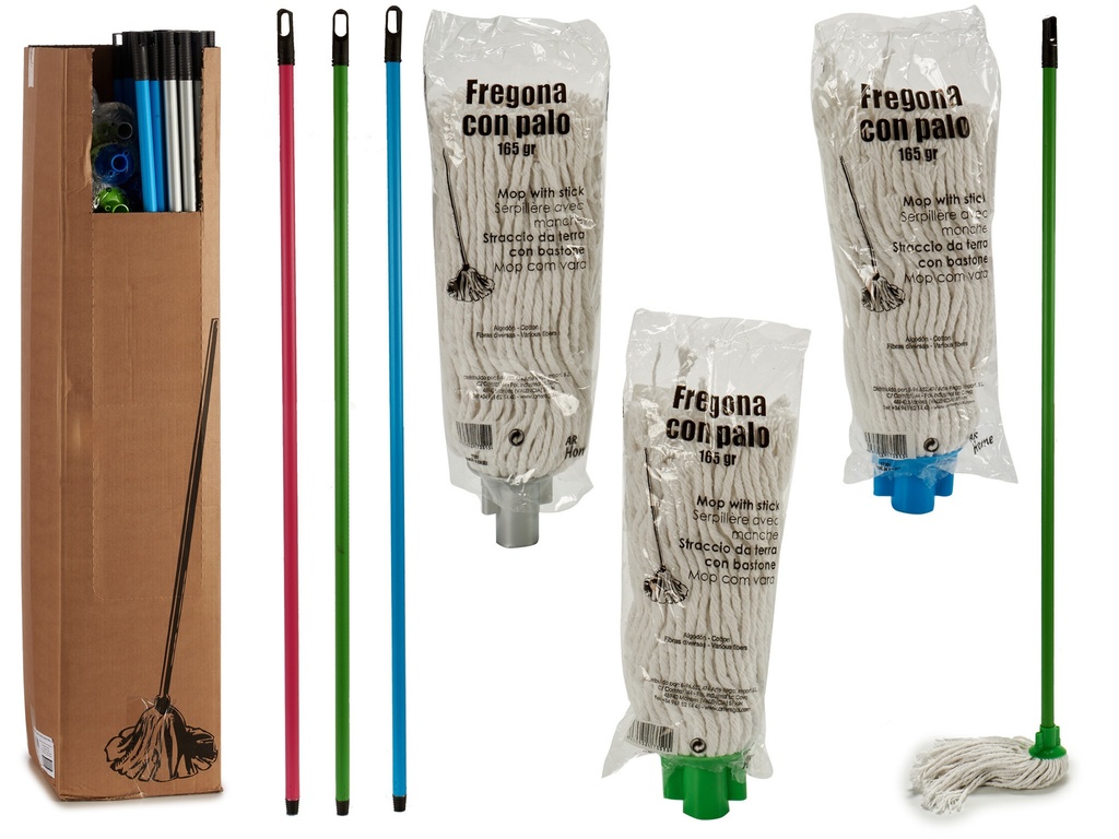 Manche serpillere 120cm 4c 165 gr coton