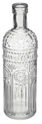 Bouteille transparent folk h24.5