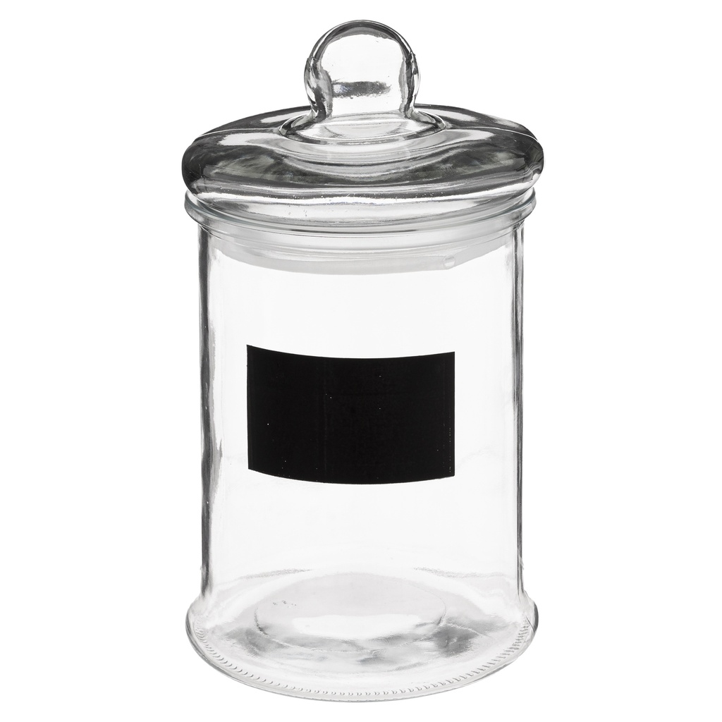 Bocal verre avec ardoise 1,2l