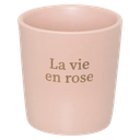 Tasse 44cl - "La vie en rose"  