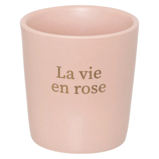 Tasse 44cl - "La vie en rose"  