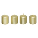 Bougie vtv x4 satin or 160g