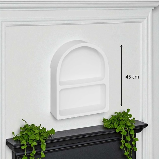 Etagere mdf rivi blc 45x35