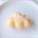 Bougie nuage -peach