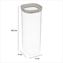 Bocal verre+silicone 2l hermet