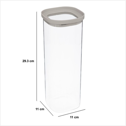 Bocal verre+silicone 2l hermet