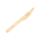 12 couteaux bambou 16cm