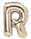  ballon metal or 36cm lettre r