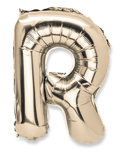 ballon metal or 36cm lettre r