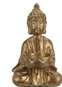 Porte-bougie bouddha doré