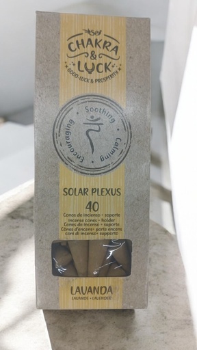 40 cones encens lavande