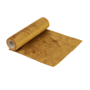 Chemin de table velours moutarde 30 cmx2.5m lavable