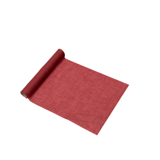 Chemin de table mousseline terracotta 28cmx5m