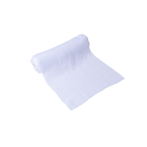 Cdt gaze de coton blanc 30cmx3m